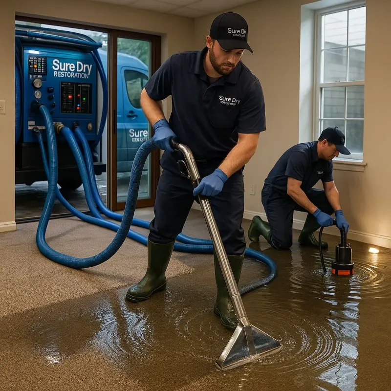 Water Extraction and Removal process in Rusk County, WI